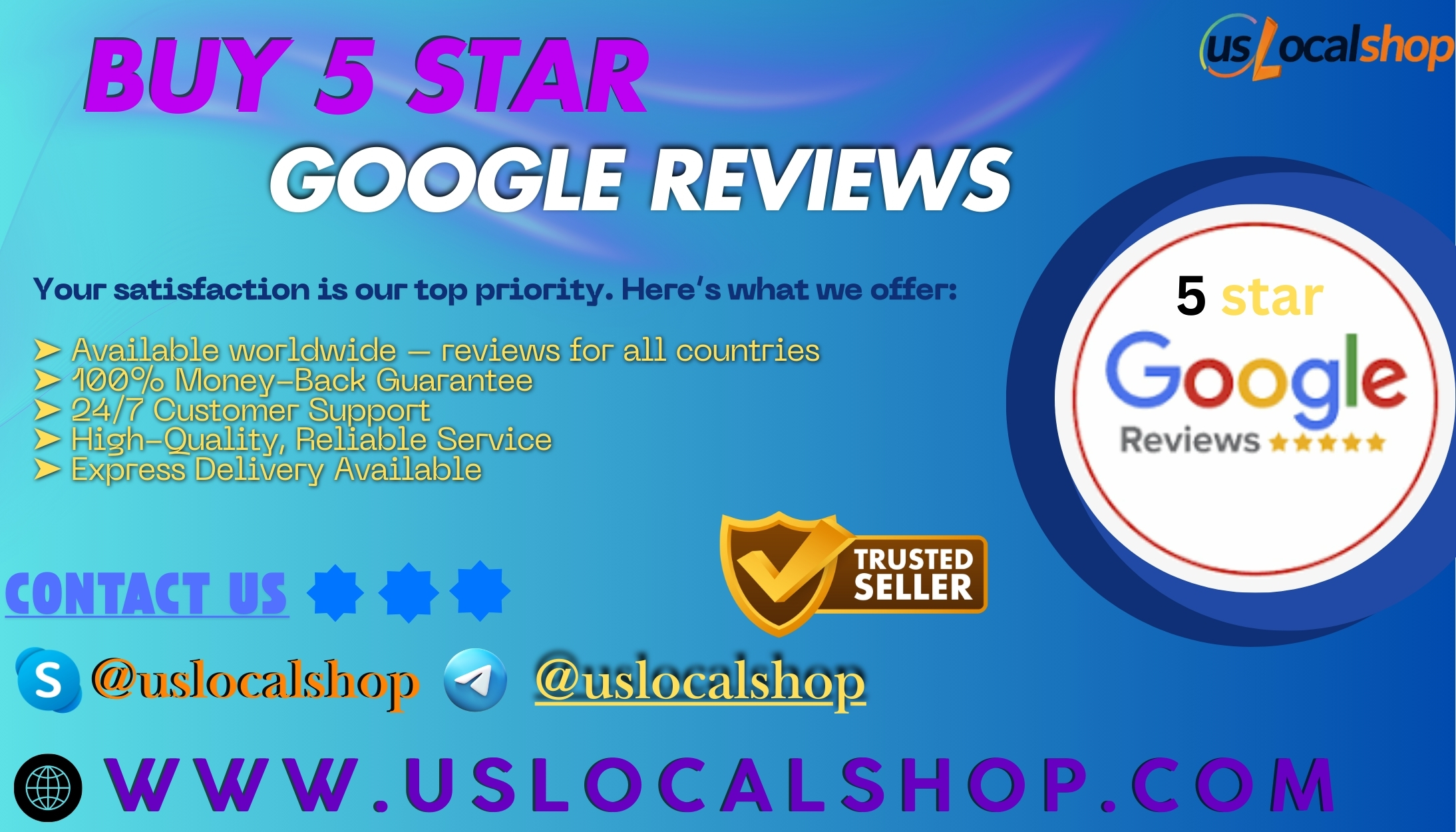 Buy 5 Star Google Reviews