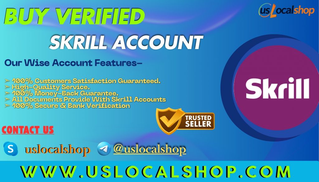 Buy Verified Skrill Account